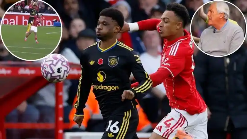 MU bị tố “mua tài” thoát thua Nottingham Forest, VAR gây tranh cãi 3 Hackett cho rằng đó phải là một quả Penalty